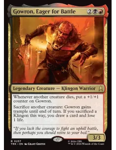 Gowron, Eager for Battle