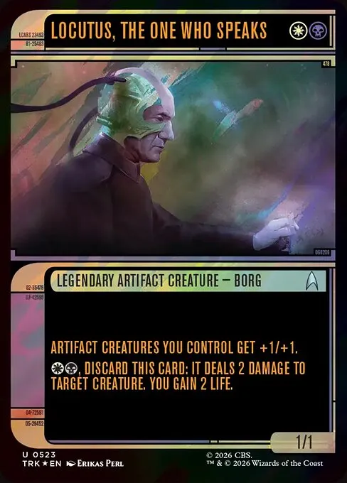Locutus, the One Who Speaks - Foil