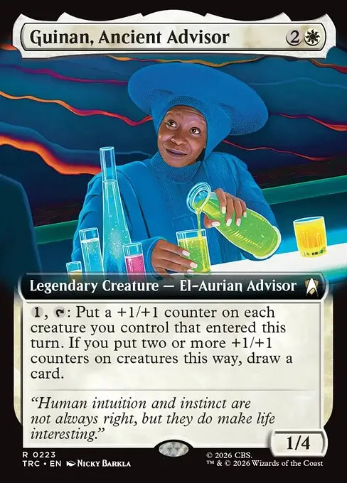 Guinan, Ancient Advisor - Foil
