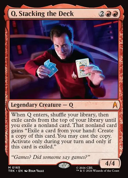 Q, Stacking the Deck - Foil