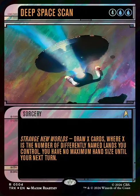 Deep Space Scan - Foil