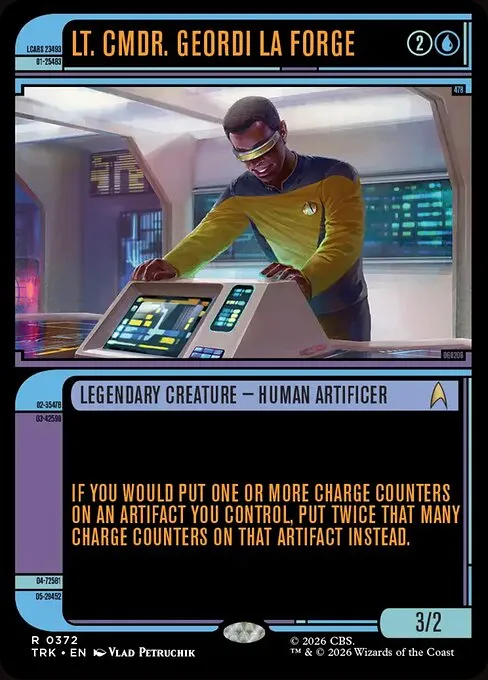 Lt. Cmdr. Geordi La Forge - Foil