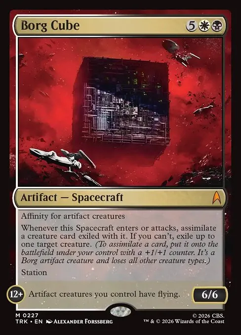 Borg Cube - Foil