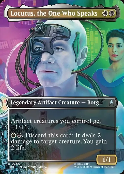Locutus, the One Who Speaks
