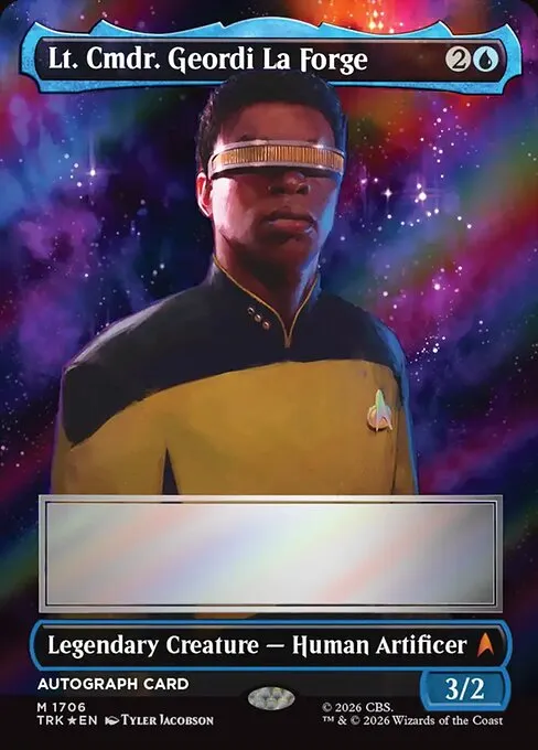 Lt. Cmdr. Geordi La Forge - Foil