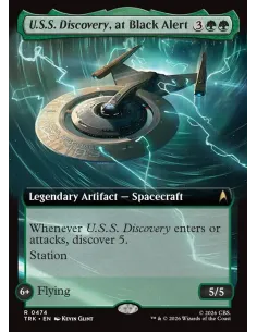 U.S.S. Discovery, at Black Alert