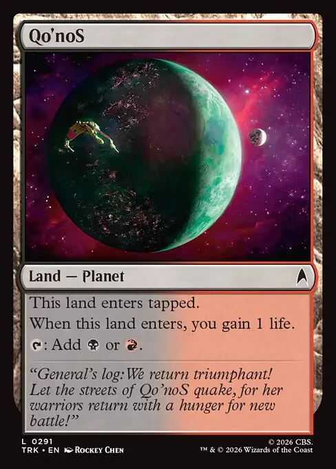 Qo'noS - Foil