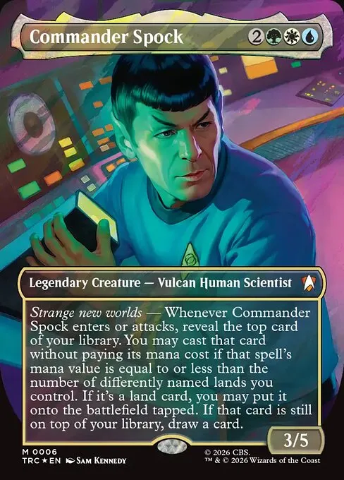 Commander Spock - Foil