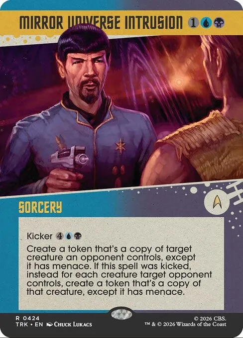 Mirror Universe Intrusion