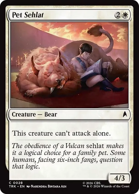 Pet Sehlat - Foil