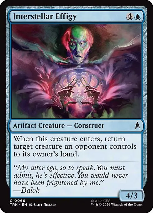 Interstellar Effigy - Foil