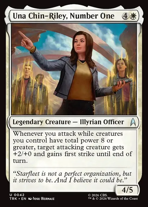 Una Chin-Riley, Number One - Foil