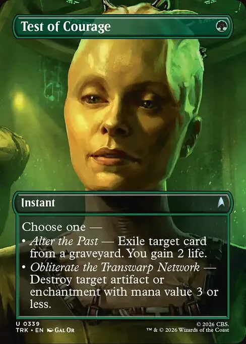 Test of Courage - Foil