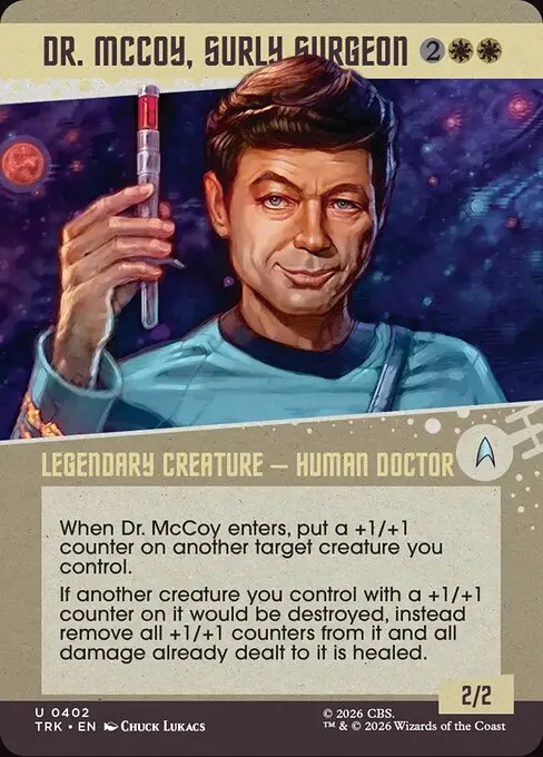 Dr. McCoy, Surly Surgeon