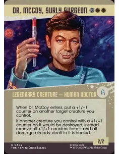 Dr. McCoy, Surly Surgeon - Foil
