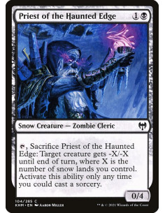 Priest of the Haunted Edge - Foil