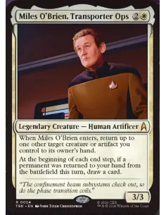 Miles O'Brien, Transporter Ops - Foil