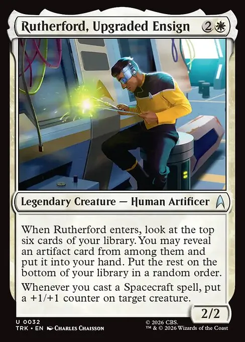 Rutherford, Upgraded Ensign