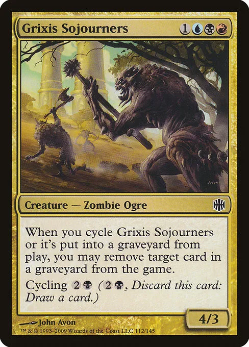 Grixis Sojourners - Foil