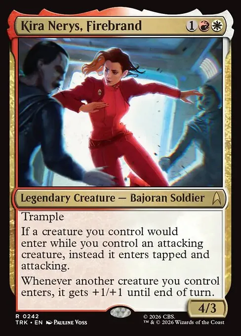Kira Nerys, Firebrand - Foil