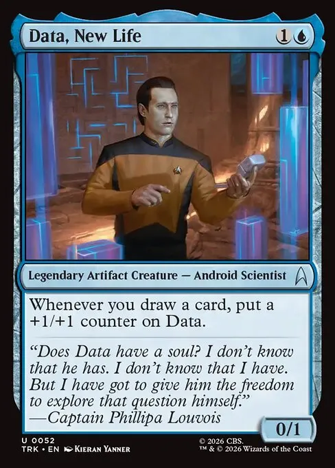 Data, New Life - Foil