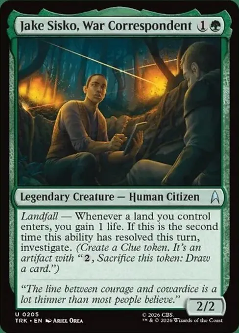 Jake Sisko, War Correspondent - Foil