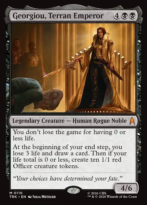 Georgiou, Terran Emperor - Foil