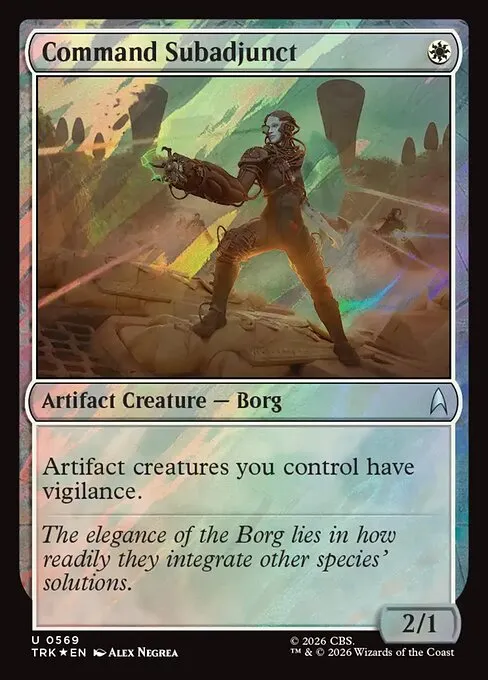 Command Subadjunct - Foil