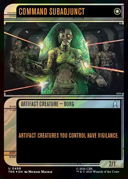 Command Subadjunct - Foil
