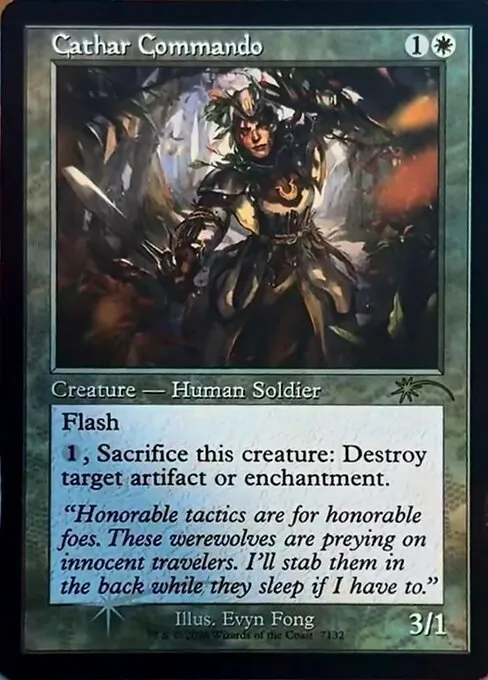 Cathar Commando - Foil