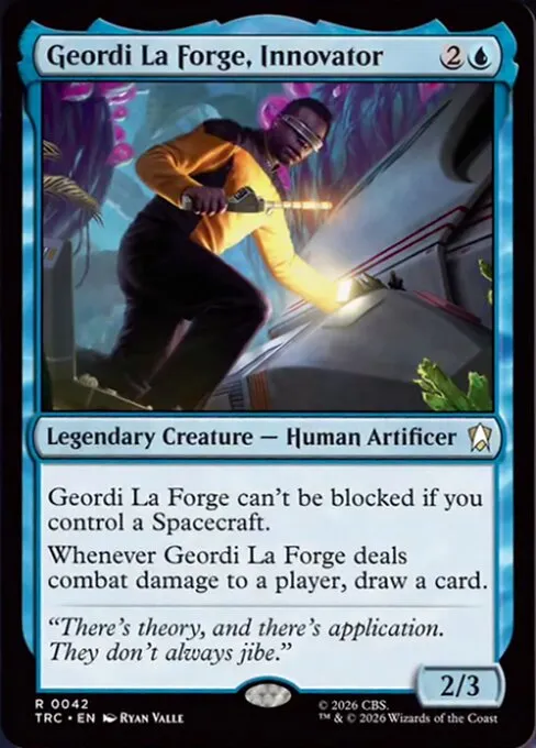 Geordi La Forge, Innovator