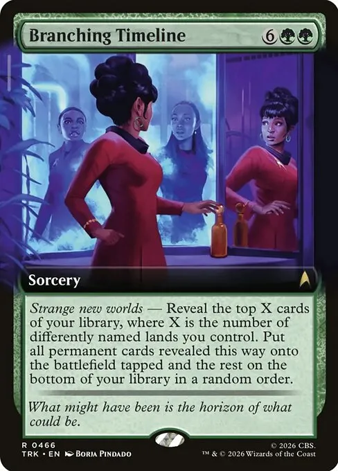 Branching Timeline - Foil