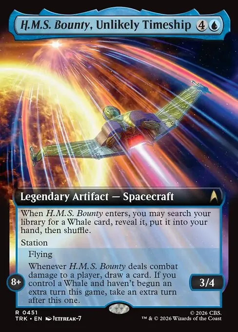 H.M.S. Bounty, Unlikely Timeship - Foil