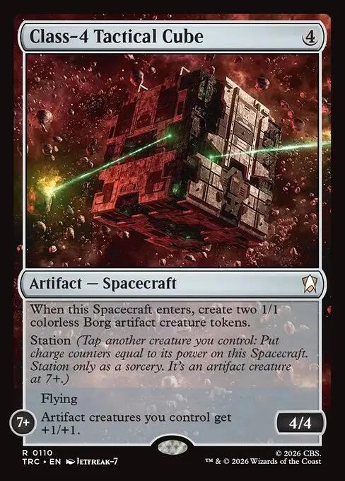 Class-4 Tactical Cube - Foil