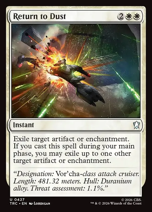 Return to Dust - Foil