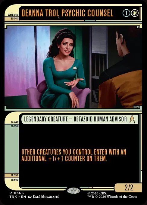Deanna Troi, Psychic Counsel - Foil