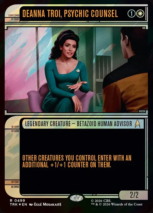 Deanna Troi, Psychic Counsel - Foil