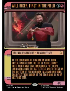 Will Riker, First in the Field