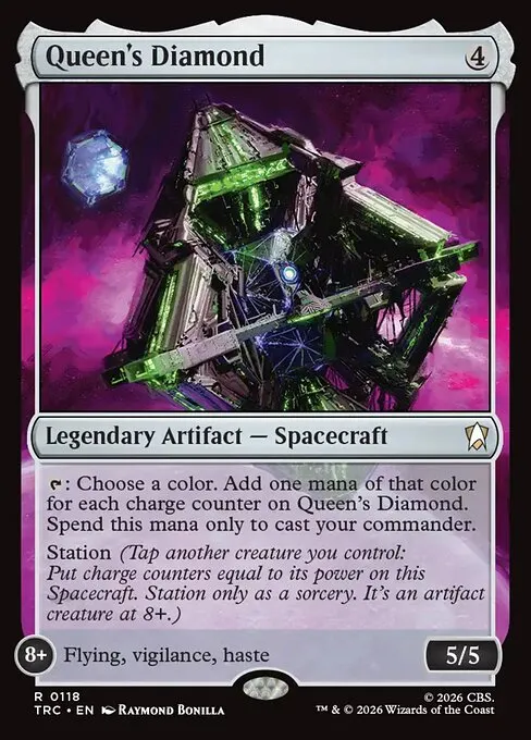 Queen's Diamond - Foil