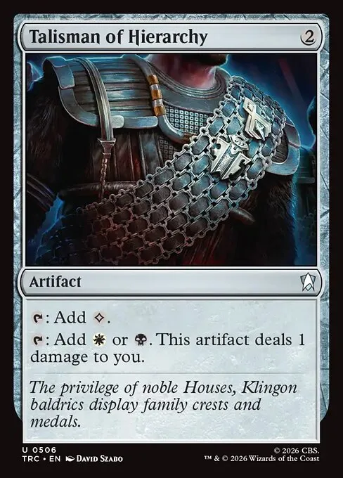 Talisman of Hierarchy