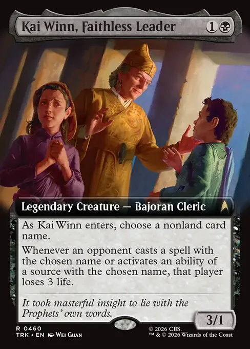 Kai Winn, Faithless Leader - Foil