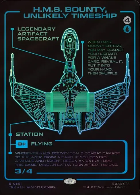 H.M.S. Bounty, Unlikely Timeship - Foil