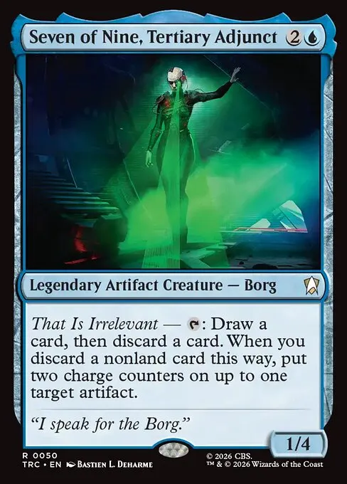 Seven of Nine, Tertiary Adjunct - Foil