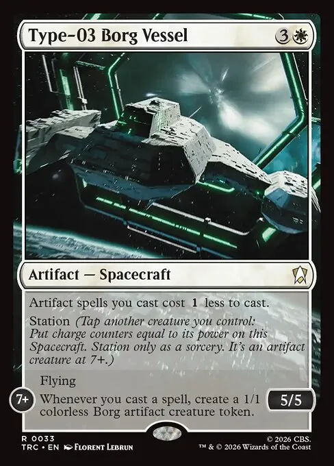 Type-03 Borg Vessel - Foil