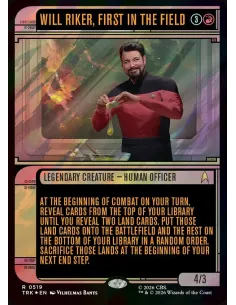 Will Riker, First in the Field - Foil