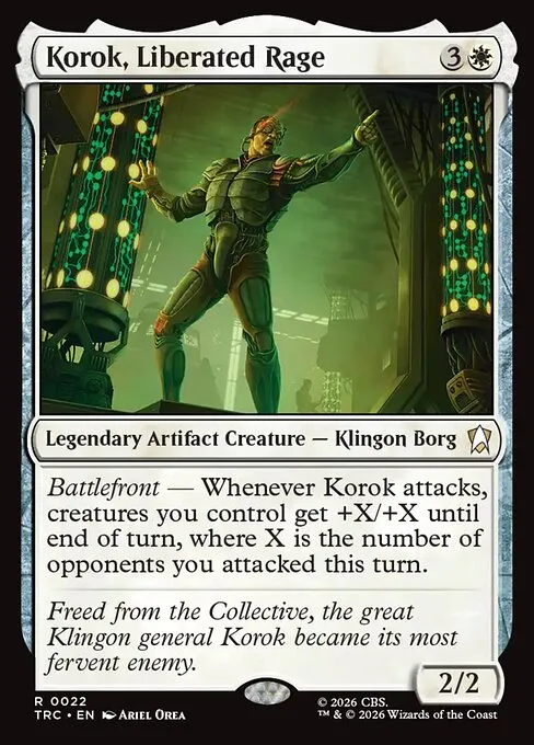 Korok, Liberated Rage - Foil