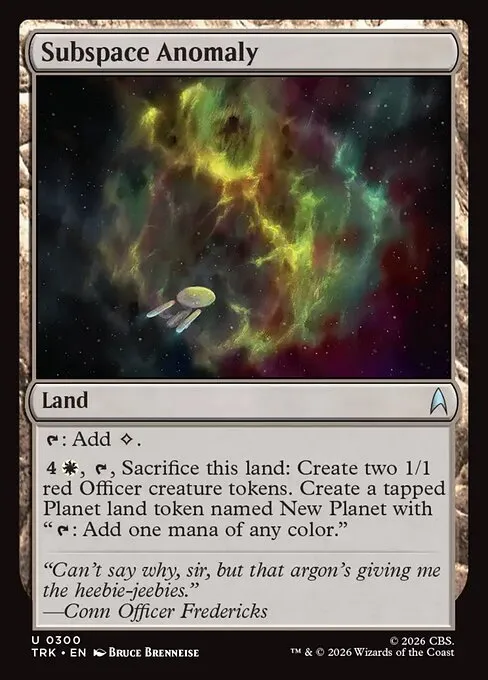 Subspace Anomaly - Foil