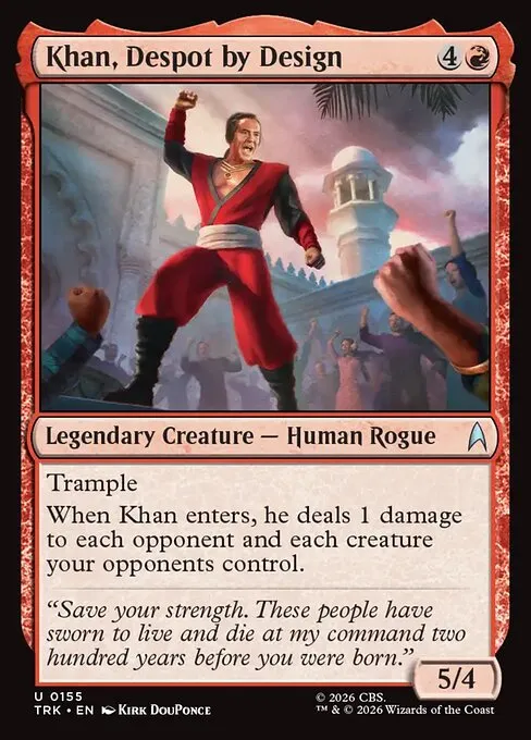 Khan, Despot by Design - Foil