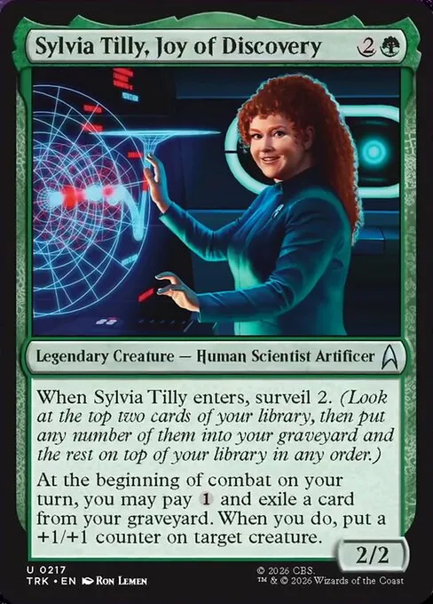 Sylvia Tilly, Joy of Discovery - Foil