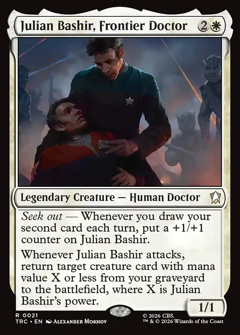 Julian Bashir, Frontier Doctor - Foil